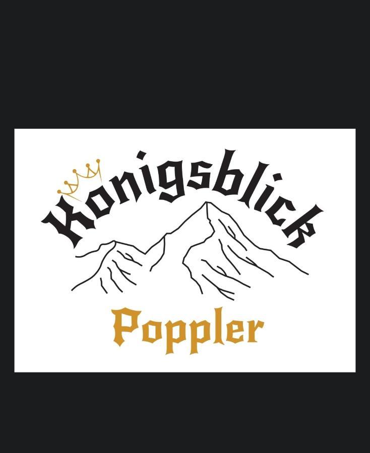 Koenigsblick Poppler Apartment Hopferau Luaran gambar