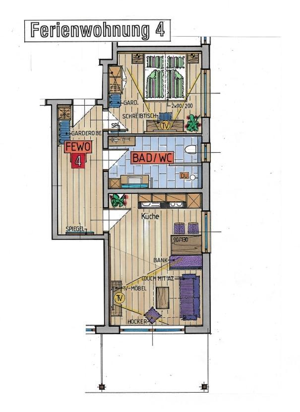 Koenigsblick Poppler Apartment Hopferau Luaran gambar