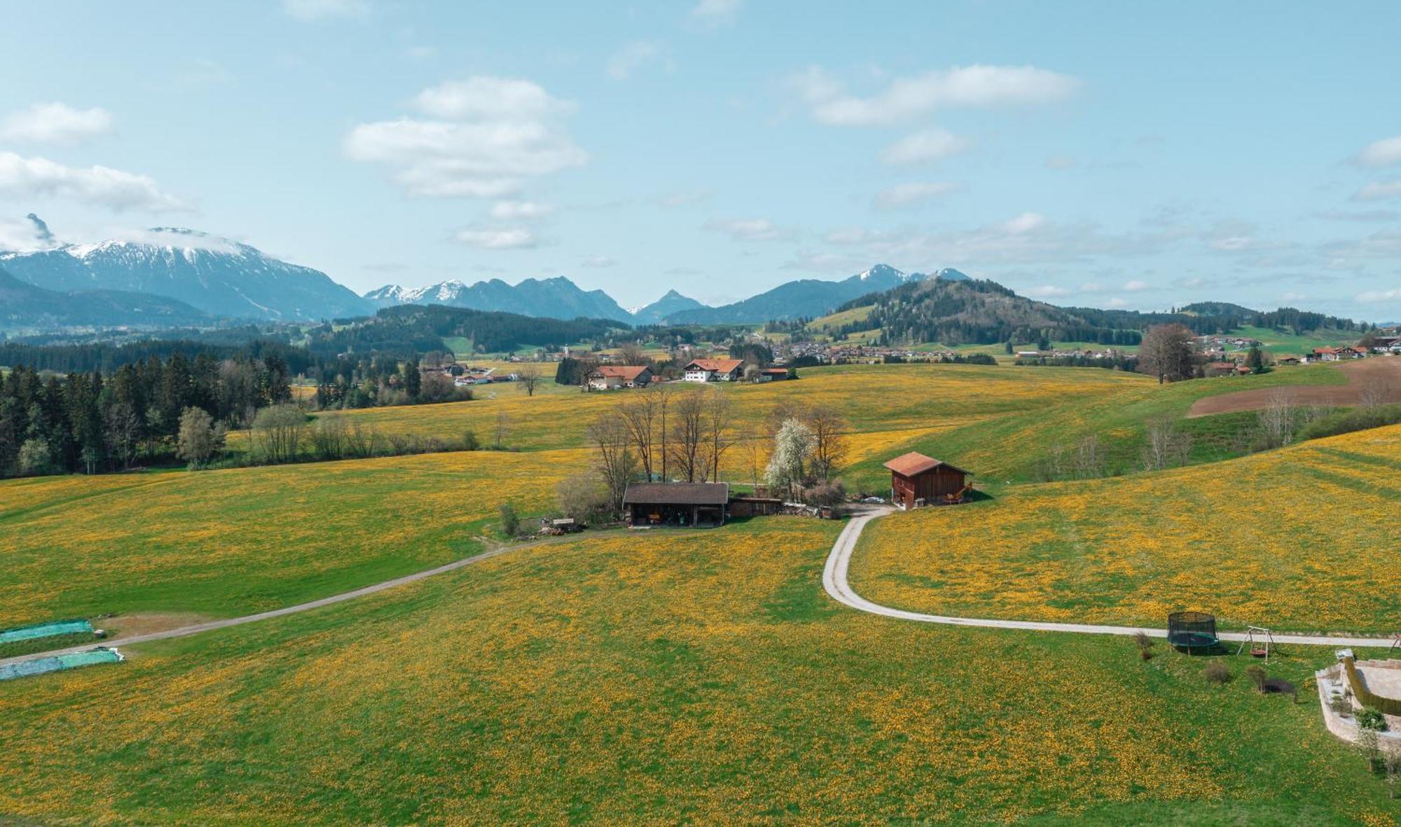 Koenigsblick Poppler Apartment Hopferau Luaran gambar