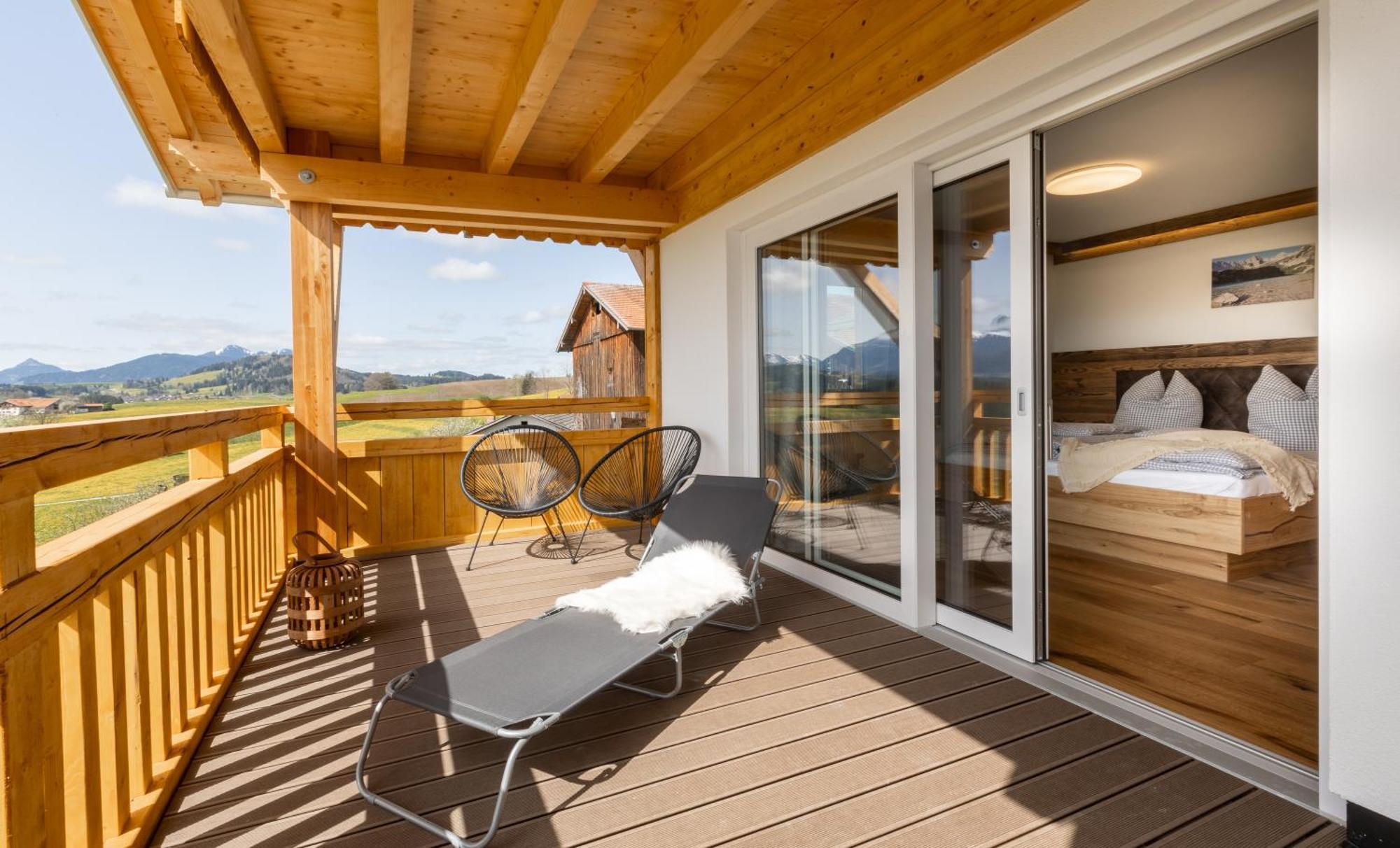 Koenigsblick Poppler Apartment Hopferau Luaran gambar