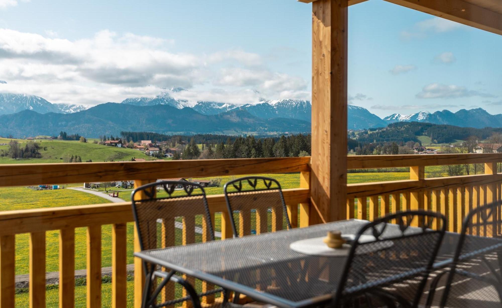 Koenigsblick Poppler Apartment Hopferau Luaran gambar